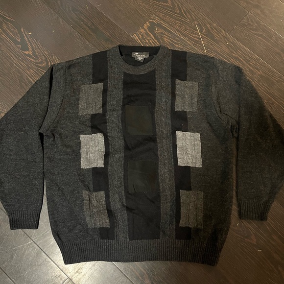 Vintage Tosani Men’s Wool Sweater Large - Picture 1 of 3
